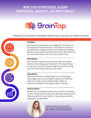 Brain Tap Flyer