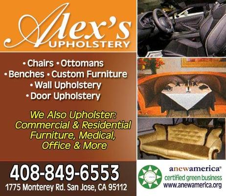 Alex's Upholstery