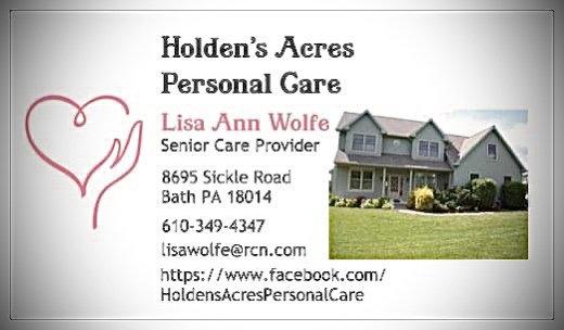 Holden’s Acres Personal Care