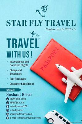 Your Journey Starts At STAR FLY TRAVEL.