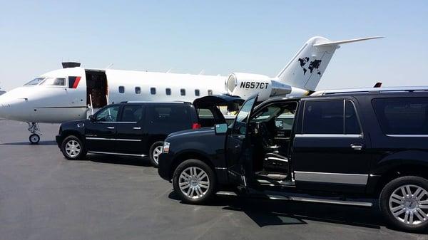 Private Jet Center chauffeur service