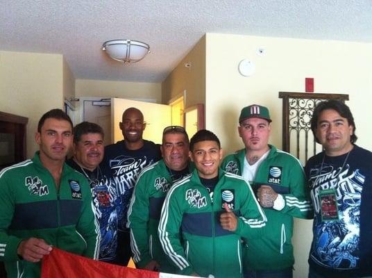 Team doctor for Abner Mares