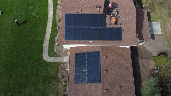 Bloomfield Hills Solar Installation