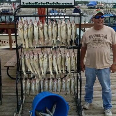 Another great day of walleye fishing.