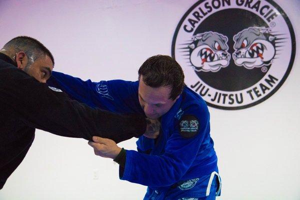 Working grips in Jiu Jitsu