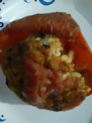 Stuffed bell pepper (delicious)