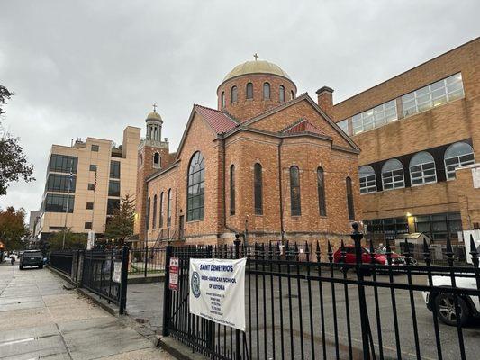 ST. DEMETRIOS Church & School.