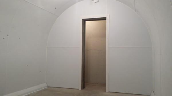 Bomb shelter that had brightwall installed