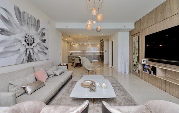 Modern Interior Design in Sunny Isles Beach, Florida