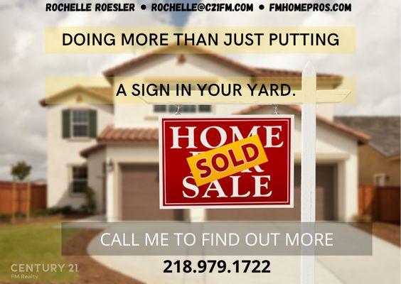 There's a lot more that goes into selling a home than just putting a sign in the yard.
I can help with all of the behind the scenes