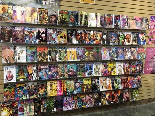 New Comic Book Wall