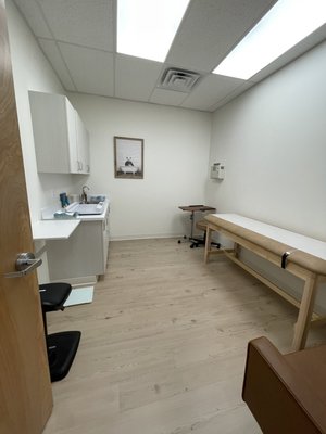 Brand new treatment rooms