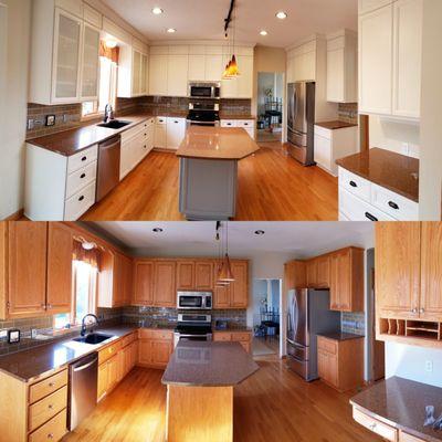 Enhance your kitchen without the need for a full remodel with MN Kitchen Remodel's kitchen cabinet refacing services...