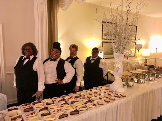 The Hospitality Team at Cage Memorial Chapel