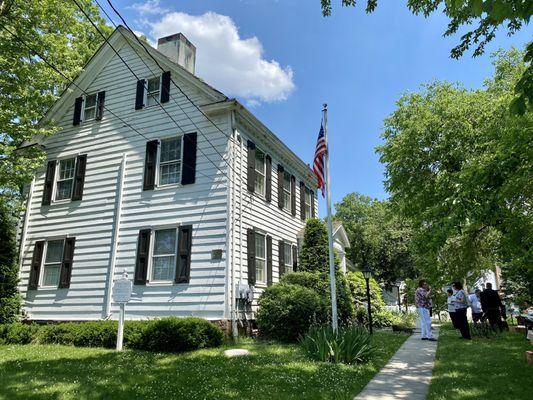 The rebuilt parsonage