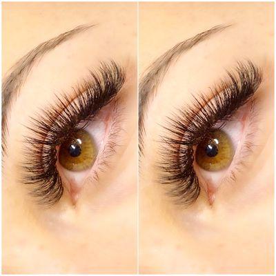 volume lashes by vivienne