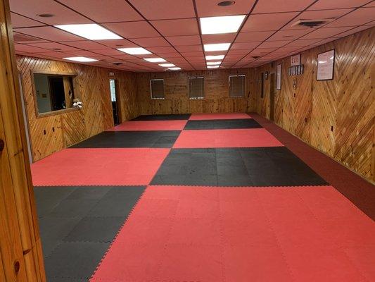 Front training area