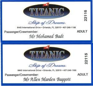 Admission Tickets