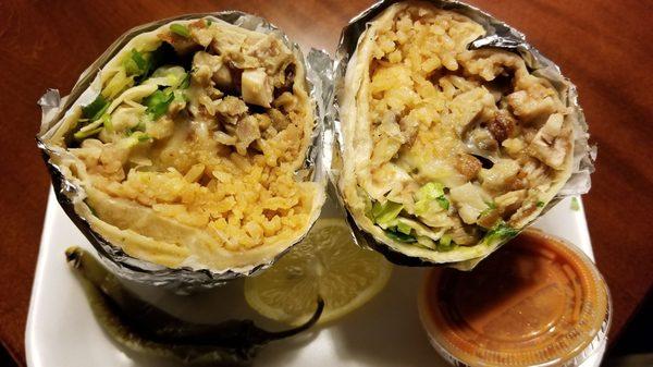 Carnitas burrito..