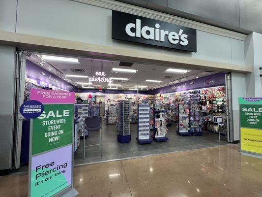 Claire's Inside Walmart