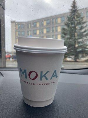 A mocha from Moka!