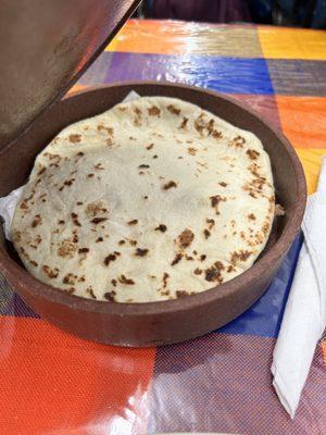 Homemade tortillas