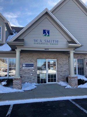 Outside picture of the W.A. Smith Financial Group Sandusky, Ohio office.