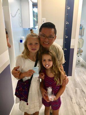 Another fabulous visit! Thank you Dr Chang for helping my girl lose her first tooth!