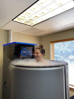 Whole body cryotherapy