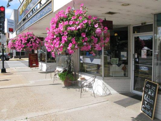 Main Street Marketplace in the summertime.