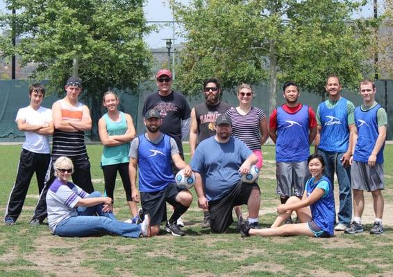 PPC's Annual Easter Egg Soccer Bowl - High School vs Young Adults soccer game