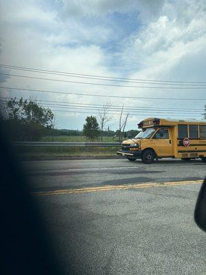 This driver pulled an illegal u-turn at a traffic light in Goshen because he wanted to go to Quick Check today.  Very unsafe!