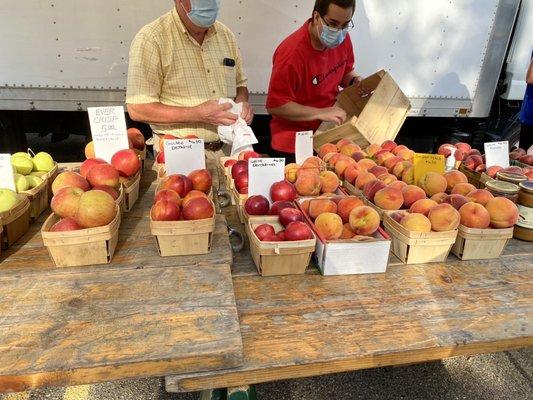 Fruit from Paul's orchard