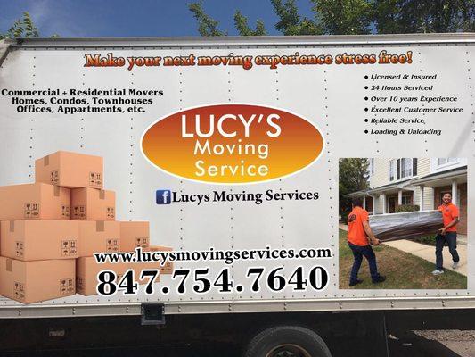 Lucy's Moving services