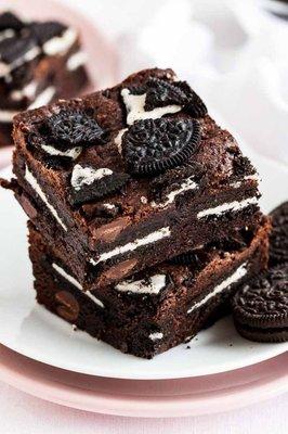 Try our triple-decker Oreo brownie, its the delighted layered brownie!