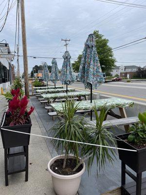 Patio seating