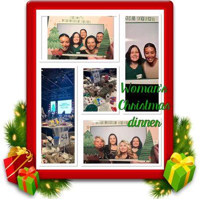 Woman's Christmas dinner 12-2023