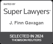 J. Finn Gavagan, Esq. Selected by massachusetts Super Lawyers Rising Star 2024