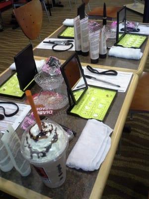 MaryKay events at Biggby-Alma...FREE give-a-ways....