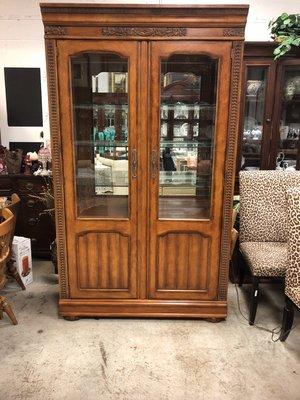 Hickory White large curio cabinet