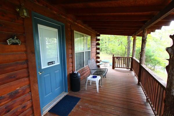 Our #7 couples cabin with Jacuzzi for 2.