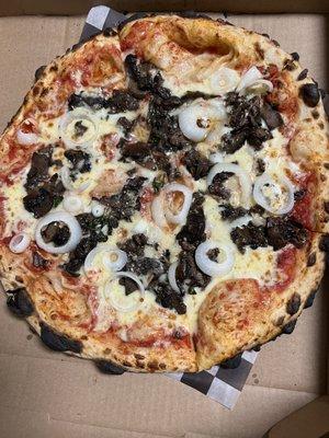 The Mushroom Pizza