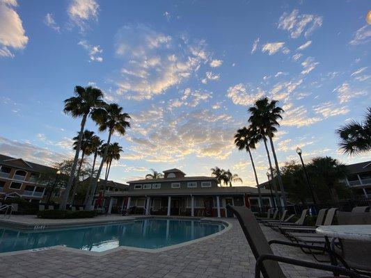 Pool area