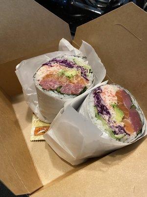 3. Mt. Fuji Sushi Burrito