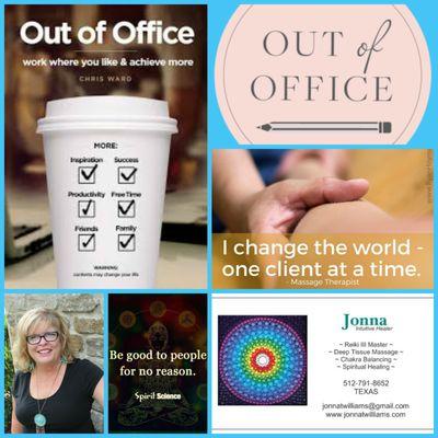 Jonna T Williams - out of the office