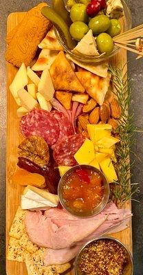 Charcuterie Board for "Shake the Post-Holiday Blues Party" with Calden & Company
 VictorianStation@cox.net