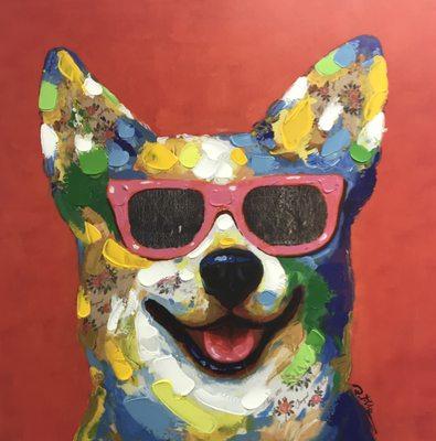 Who doesn't love a dog in shades?