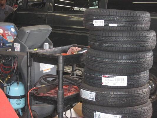 Is it time for new tires?  We can help.