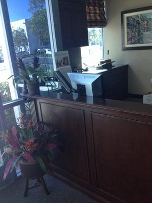 Front desk