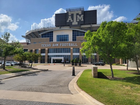 Service at Kyle Field, Texas A&M University